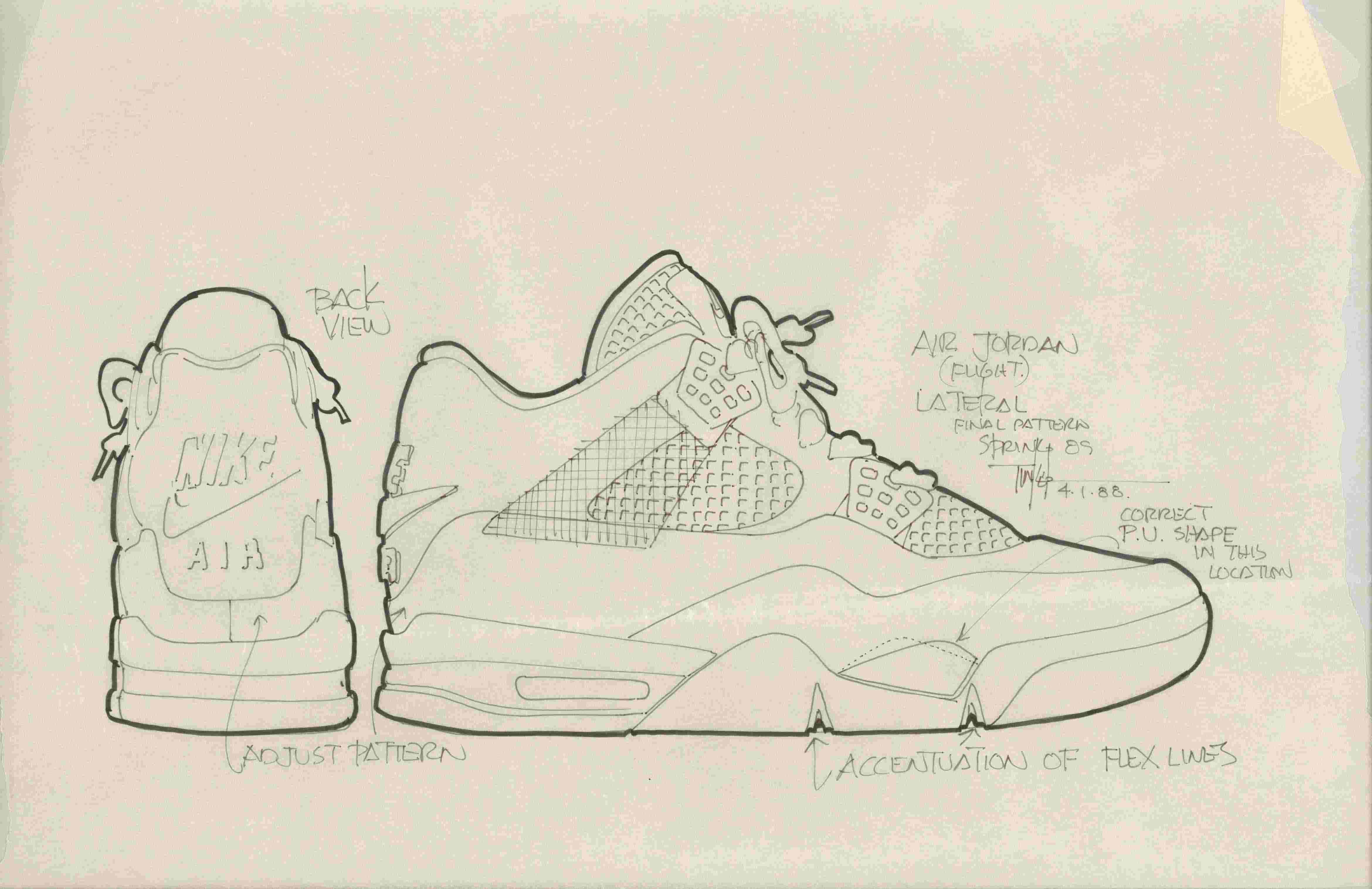 Air Jordan IV design