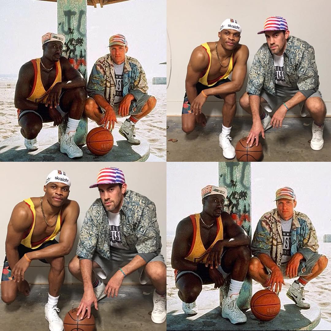 Westbrook & Collison Halloween NBA