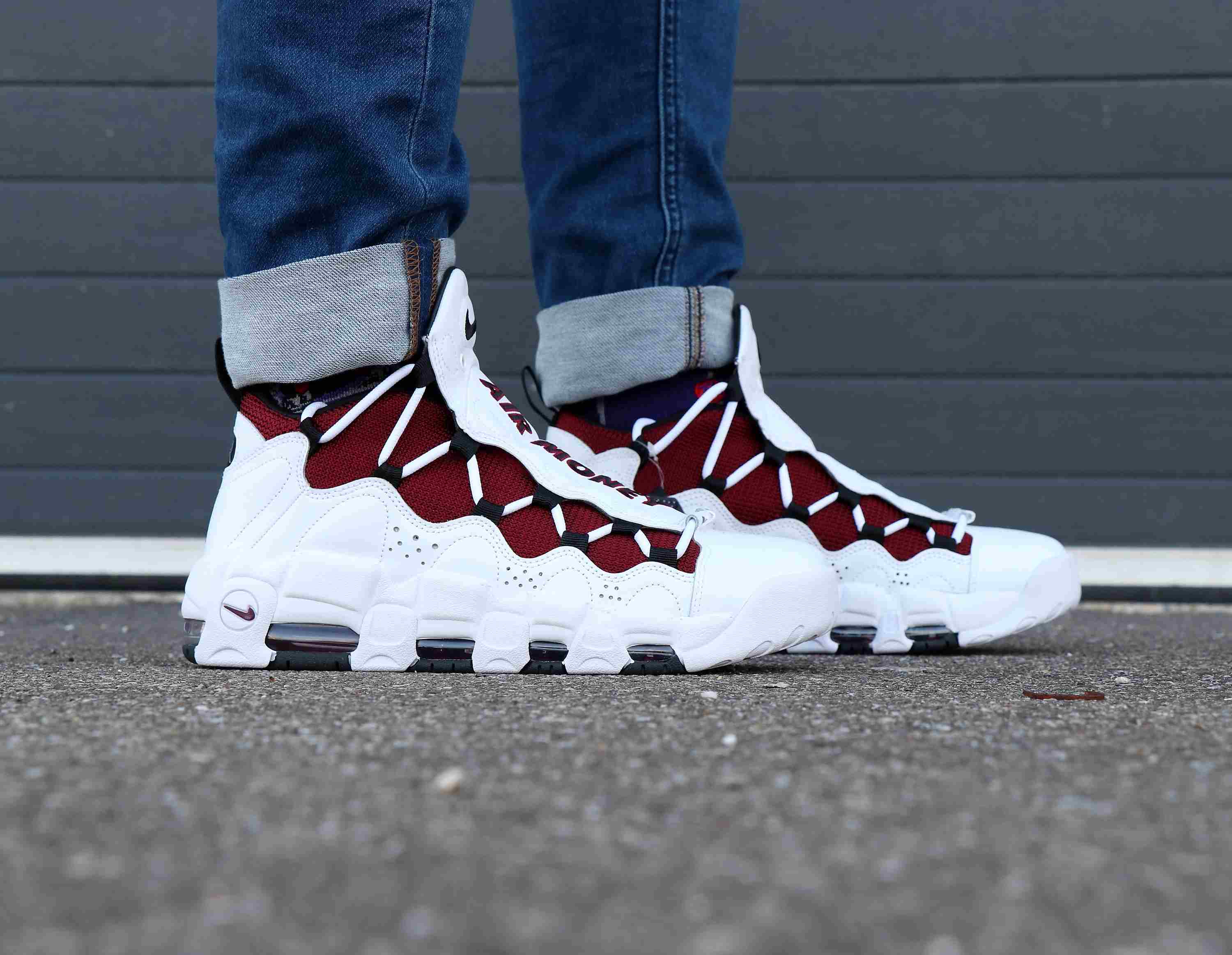Nike Air More Money White Red