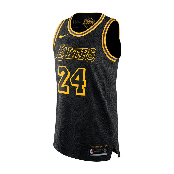 Maillot City Edition Authentic Los Angeles Lakers Kobe Bryant 24