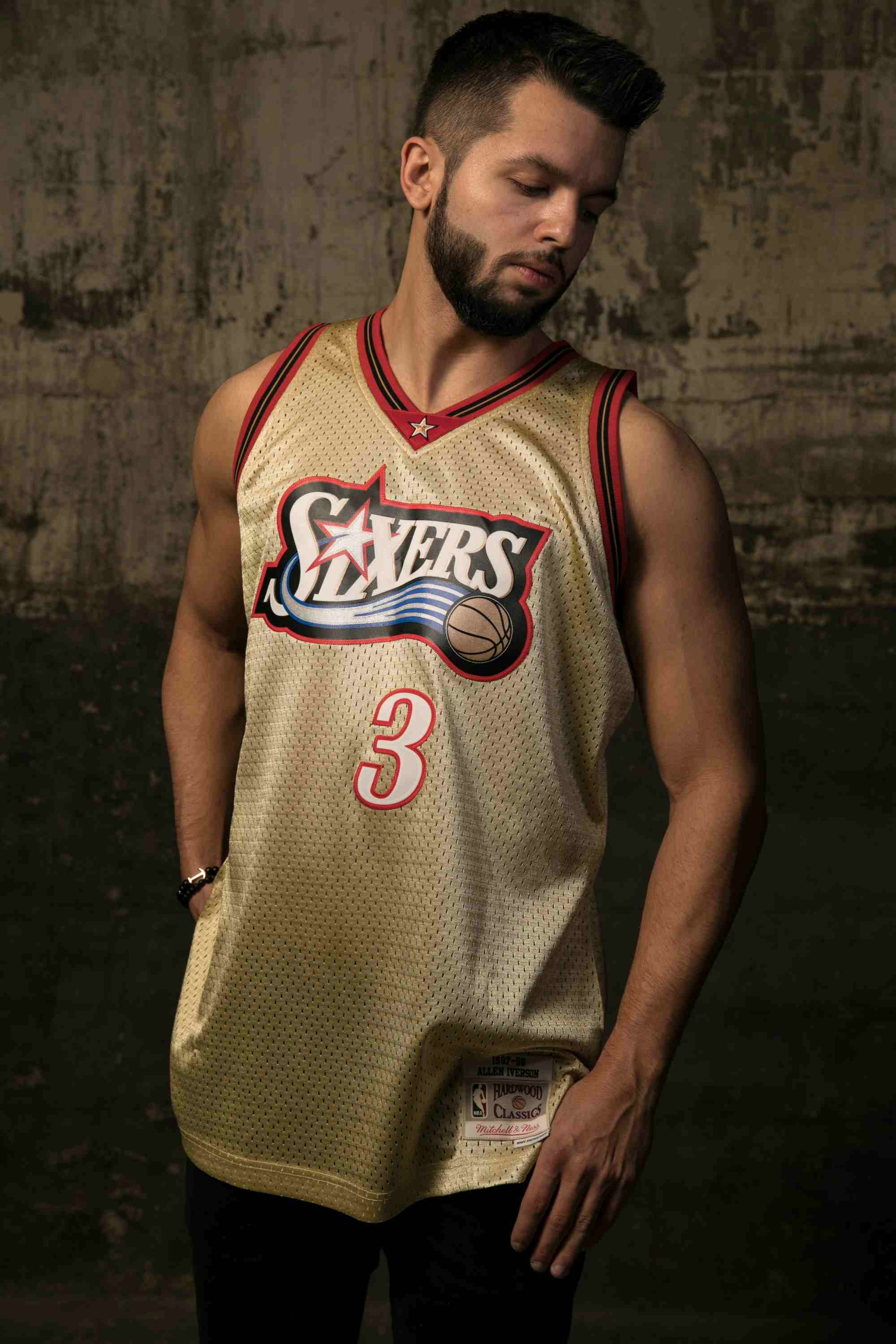 Mitchell & Ness maillots swingman gold