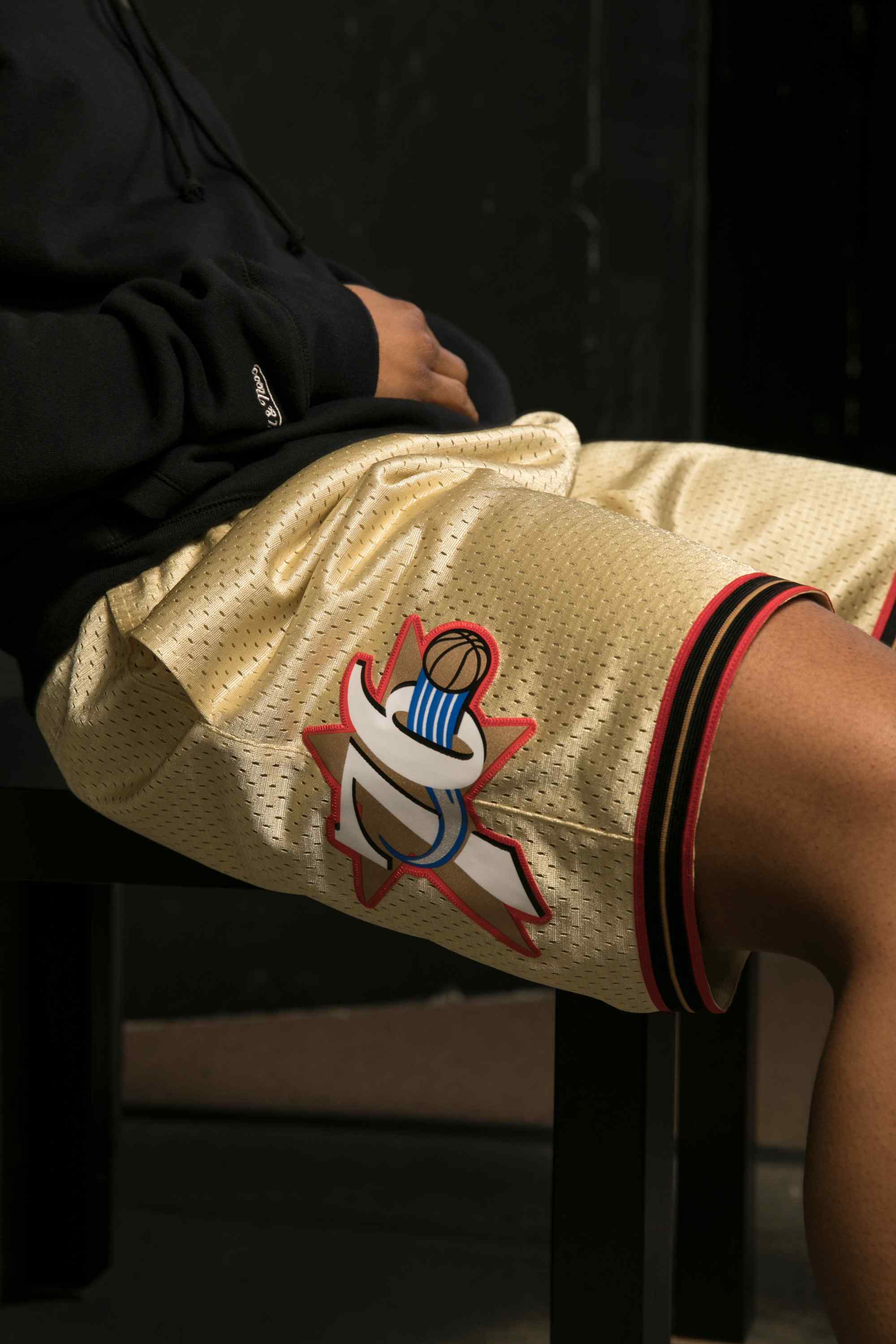 Mitchell & Ness shorts swingman gold