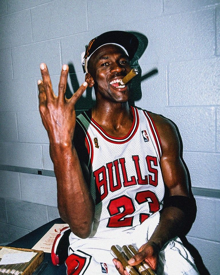 Michael Jordan Champion 1996 Bulls